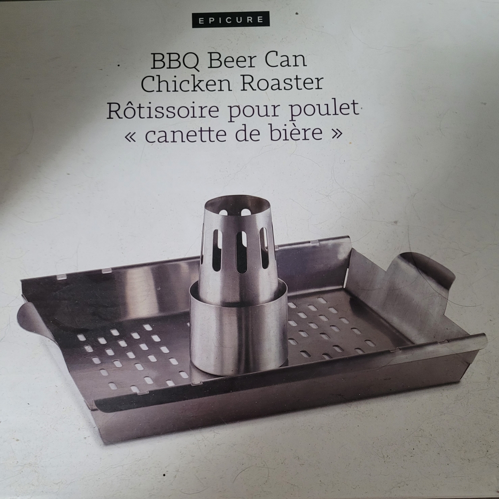 Epicure BBQ Beer Can Chicken Roaster